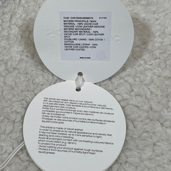 See by Chloe Mara Cross-Body Handbag Light Green Leather Suede Saddle Bag - Picture 16 of 16